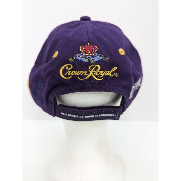 Chase Authentics Nascar Roush Fenway Racing Crown Royal 26 Men Strap Back Cap - Picture 8 of 10